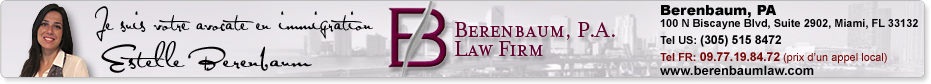 Estelle Berenbaum Avocat immigration Miami